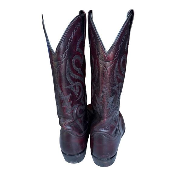 Dan Post Milwaukee Cowboy Boot Oxblood Men size 8 D - Picture 10 of 13